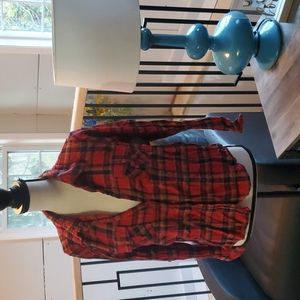 Red, black and yellow flannel